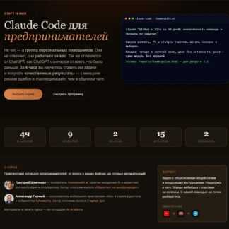 [Александр Горный, Григорий Шевченко] Claude Code для предпринимателей (2026)
