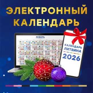 [Александр Литвин] Электронный календарь на 2026 год