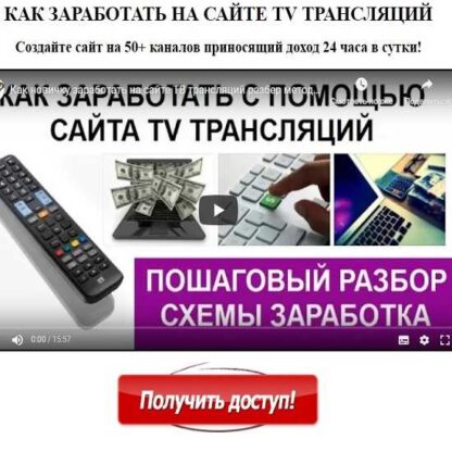 [Алексей Фадеев] Как заработать на сайте TV трансляций (2020)