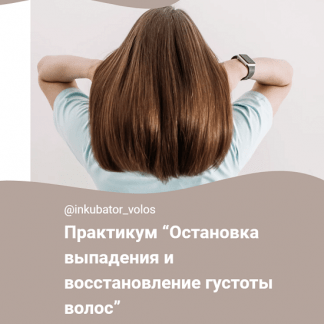 [Алена Панова] Остановка выпадения и восстановление густоты волос (2023) [Инкубатор волос]