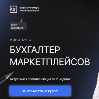 [Алеся Васинкина, Анастасия Фёдорова] Бухгалтер маркетплейсов (2022) [Без обратной связи]