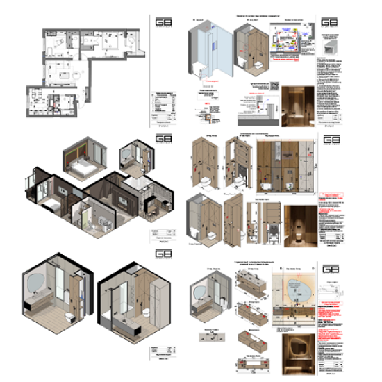 [Алина Баскакова] Ванная комната 2025 [Тариф Гайд «Ванная» + Авторские чертежи] 