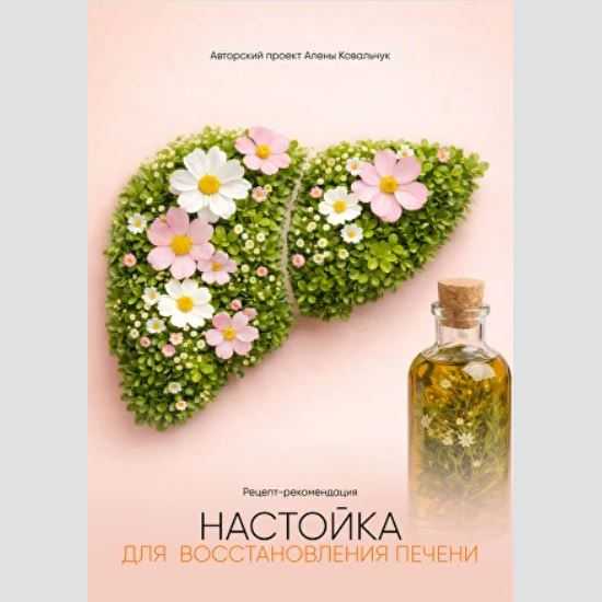 [Алёна Ковальчук] Настойка для восстановления печени (2026)