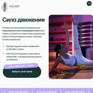 [Анна Семенюк] Сила движения (2025) [Тариф Самостоятельный]