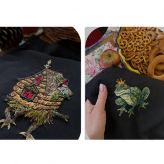 [Анна Стукалова] Вышивка по маслу. Гладь в стиле Ван Гога (2025)