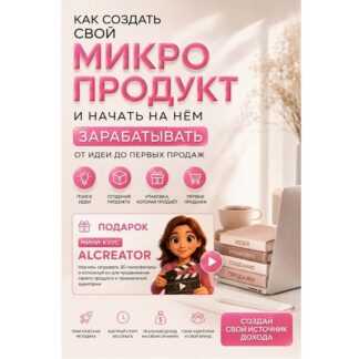 [Анна Ушакова] Как создать свой микропродукт и начать на нём зарабатывать + Al-creator (2026)