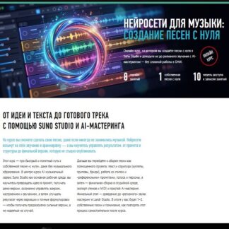 [Артур Орлов] Нейросети для музыки создание песен с нуля (2026) [profileschool]