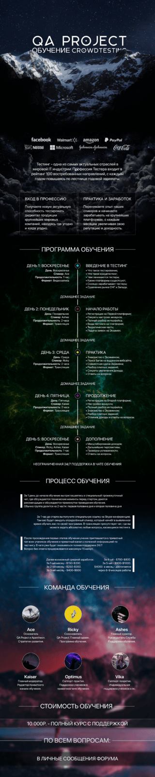 Белый заработок online Полный Краудтестинг