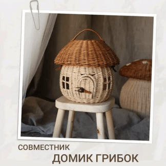 [Бумажная лоза][Васылив Олеся] Совместник Домик грибок (2022)