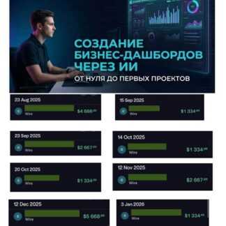 [Comprador] Создание бизнес-дашбордов через ИИ от нуля до первых проектов (2026) [Авторская]