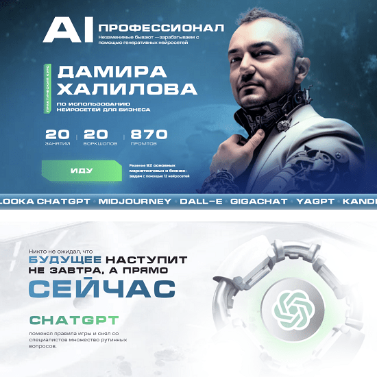 [Дамир Халилов] AI профессионал (2023)