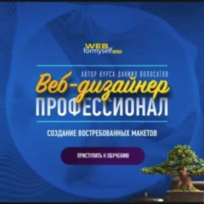 [Даниил Волосатов] Веб-дизайнер-профессионал. Создание востребованных макетов (2019)