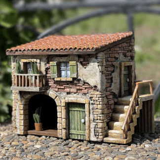 [Декор][Елена Раевская] Мастер-класс 015 Старый дворик (2022)