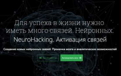 [Денис Борисов] NeuroHacking. Активация связей (Золото)