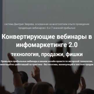 [Дмитрий Зверев] Конвертирующие вебинары в инфомаркетинге 2.0 (2019)