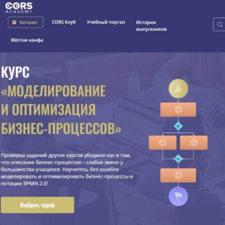 [Дмитрий Чертов] Моделирование и оптимизация бизнес-процессов (2025) [Тариф Базовый] [Cors Academy]