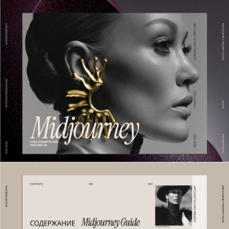 [Дмитрий Машкин, Нади Спасибенко] Полное руководство по Midjourney v7 – создавайте потрясающие AI-изображения (2025) [Арткост]