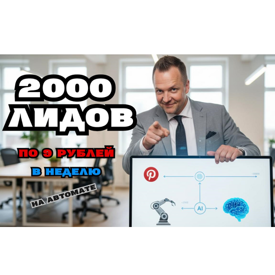 [Дмитрий Попов] Pinterest на Автопилоте получайте лиды по 9₽ вместо 400 (2025) [AI Бизнес Стратег] 
