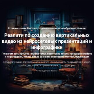 [Дмитрий Зверев] Реалити по созданию вертикальных видео из нейросетевых презентаций и инфографики (2026)