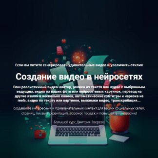 [Дмитрий Зверев] Создание видео в нейросетях (2024)