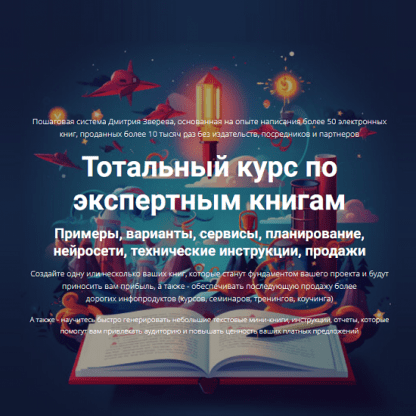 [Дмитрий Зверев] Тотальный курс по экспертным книгам (2024)