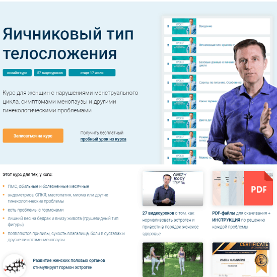 [Доктор Эрик Берг] Яичниковый тип телосложения (2021)