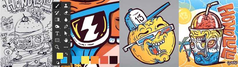 [Domestika] Цифровая иллюстрация, применяемая в продуктах (2020)