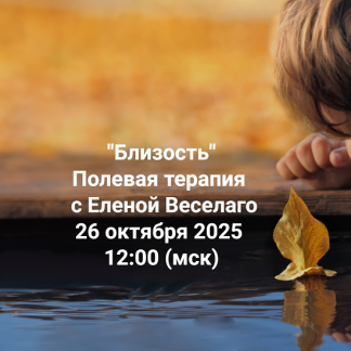 [Елена Веселаго] Близость. Полевая терапия (2025) [Институт Открытого поля]
