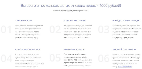 [Елизавета Васнецова] Проще простого заработок на комментариях до 4000 рублей в день (2023)
