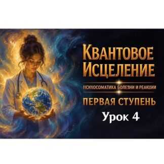 [Эмилия Франк] Квантовое исцеление. Психосоматика болезни и реакций. Первая ступень. Урок Четвертый (2026)
