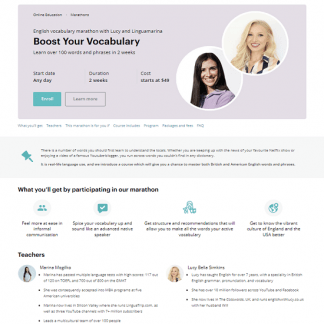 [English with Lucy and Linguamarina] Расширьте Свой Словарный Запас (2022)