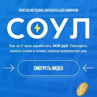 [Евгений Genius] Система СОУЛ простая методика ЗАРАБОТКА для новичков (ВИП) (2020)