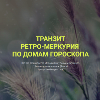 [Евгений Волоконцев] Транзит Ретро-Меркурия по 12 домам гороскопа (2023)
