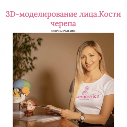 [Facevitonica][Инна Алферова] 3D-моделирование лица. Кости черепа 7.0 (2023)