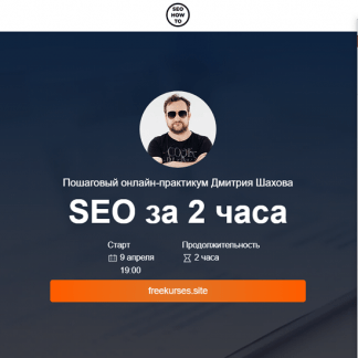 [Дмитрий Шахов] Поисковая оптимизация сайта за 2 часа (2024)