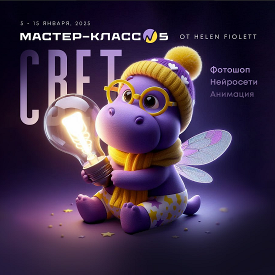 [Helen Fiolett] Свет. Мастер-класс №5 (2025)