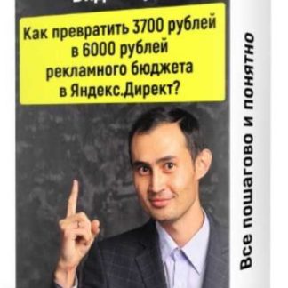 [Ильнур Юсупов] Как превратить 3700 рублей в 6000 рублей рекламного бюджета в Яндекс.Директ