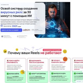 [Илья Филиппов] Взлом Reels AI-Видео на 1.000.000 за 6 шагов по секретному алгоритму (2026)
