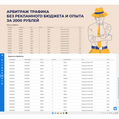 [infobiss] Арбитраж трафика без рекламного бюджета и опыта (2024)