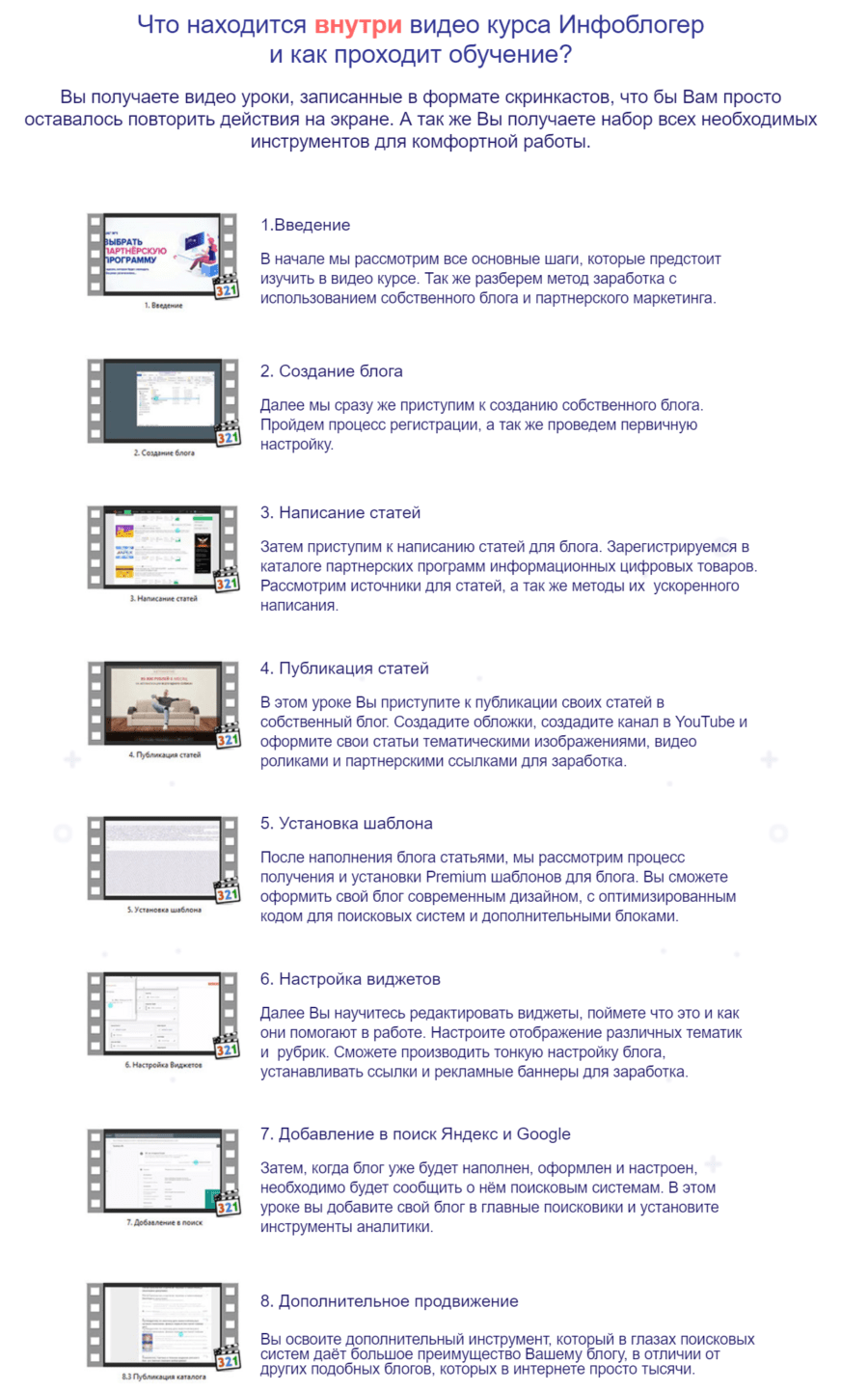 Инфоблогер. Узнайте секрет создания блогов для заработка в интернете на партнерских программах 2020
