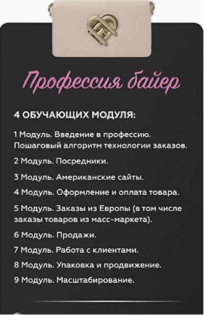 [Ирина Гельд] Профессия Buyer (ноябрь-декабрь 2022)
