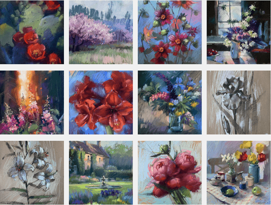 [Ирина Климова] [kalachevaschool] Цветы пастелью-2 (2021)