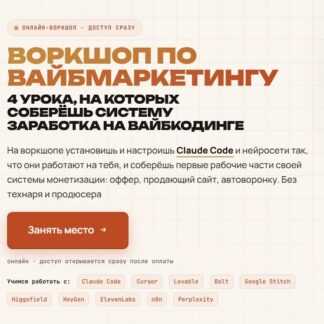 [Иван Сергеев] Вайбмаркетинг (2026) [Тариф Vip]