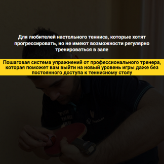 [Иван Толмачев] Домашние тренировки (2025) [Тариф Профи] [Настольный теннис]