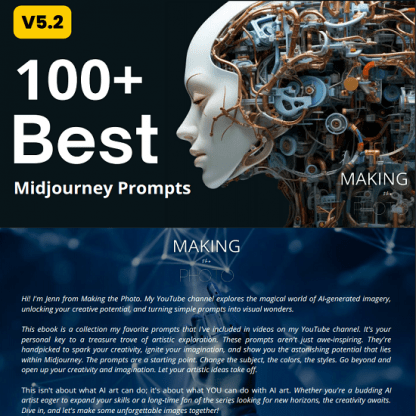 [Jenn Mishra] 100+ лучших промтов для Midjourney (2023)