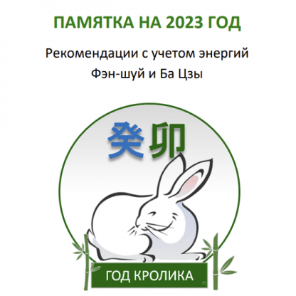 [Юлия Бальсина] Памятка на 2023 год