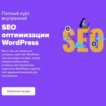 [Юлия Литвина] Полный курс внутренней SEO оптимизации WordPress (2022)