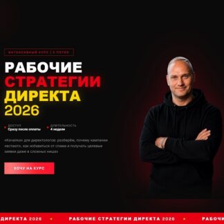 [Константин Горбунов] Рабочие стратегии в Директе на июнь 2026 (5 поток) [Тариф Стандарт]