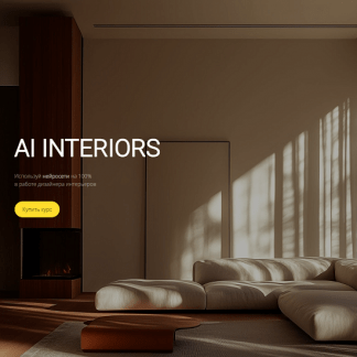 [Кристина Ляшенко] Ai interiors (2025) [Hot Walls Academy] [Тариф Минимальный]
