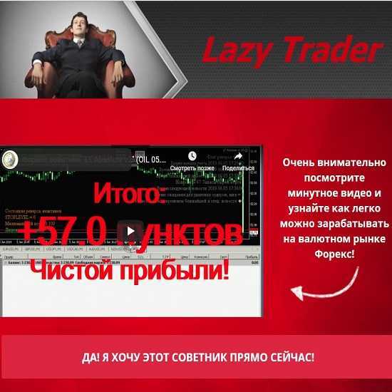 [Lazy Trader] Советник LT ABSOLUTE v2.4. Без привязки (2019)